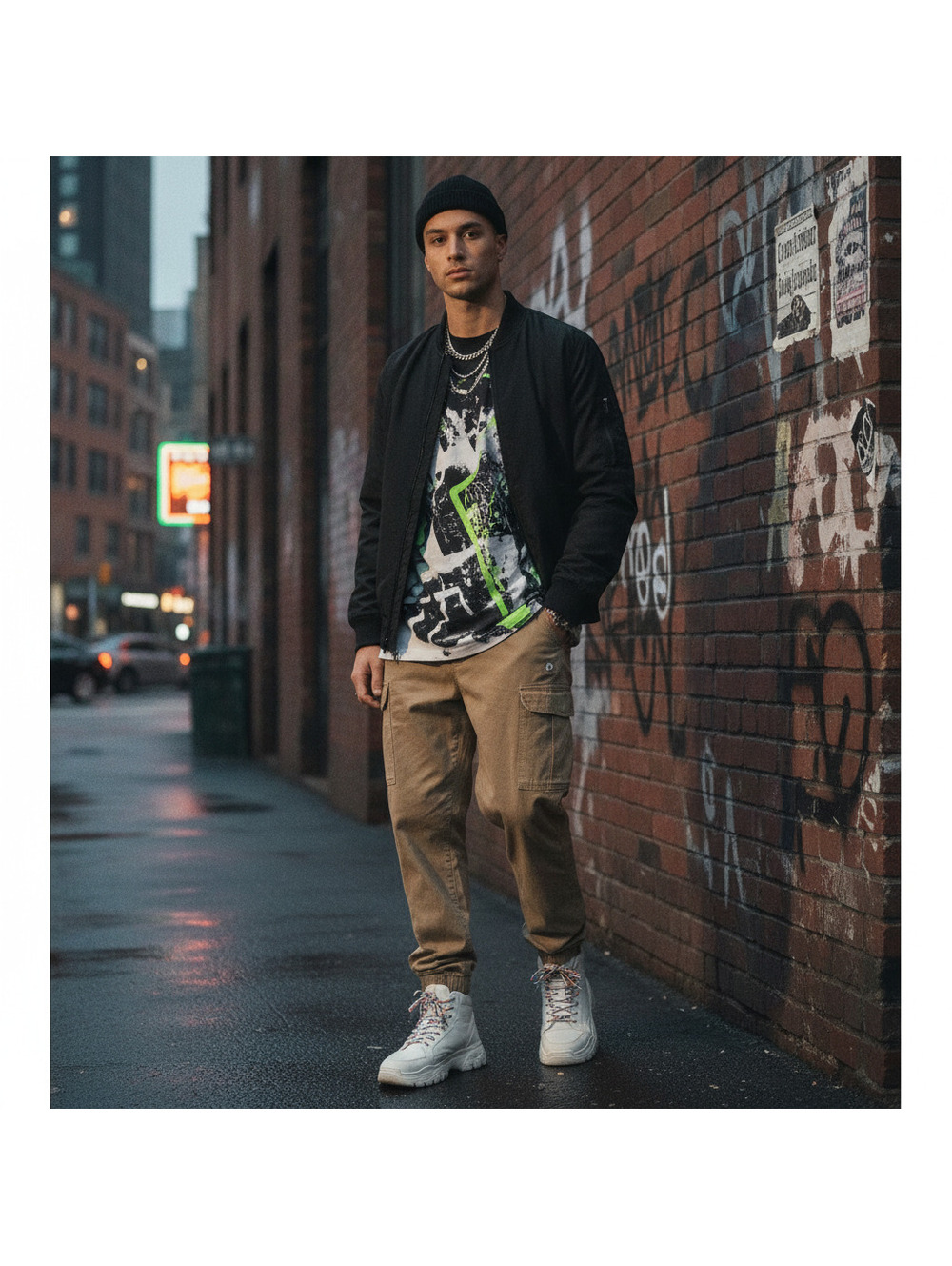 Napapijri Yasuni Slim Fit Cargo Pants in Khaki
